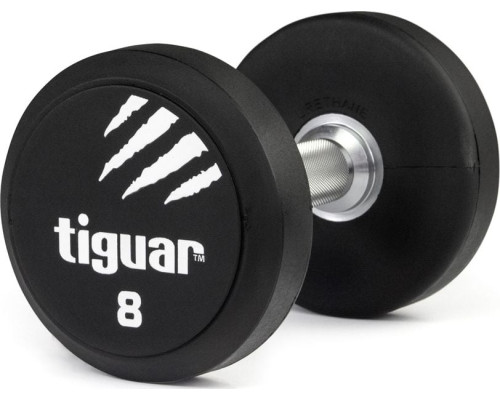 Гантель Tiguar прогумована 1 х 8 кг Гантель Tiguar прогумована 1 х 8 кг