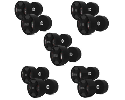 Гантелі HMS HPC 2 x 25.7 - 37.5 кг