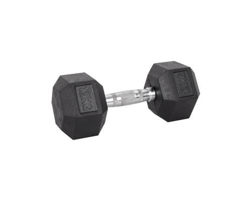 Гантель шестигранна inSPORTline Hexsteel 12 кг