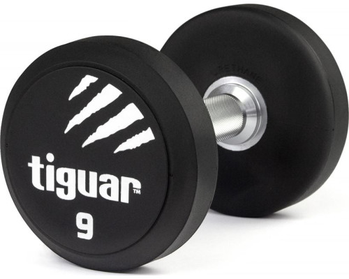 Гантель Tiguar прогумована 1 х 9 кг Гантель Tiguar прогумована 1 х 9 кг