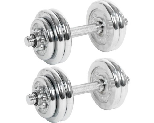 Гантелі Artificial Mind & Movement M33170 хром 2 х 25 кг Гантелі Artificial Mind & Movement M33170 хром 2 х 25 кг