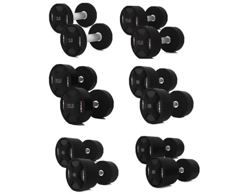 Гантелі HMS HPC 2 x 2.5 - 50 кг