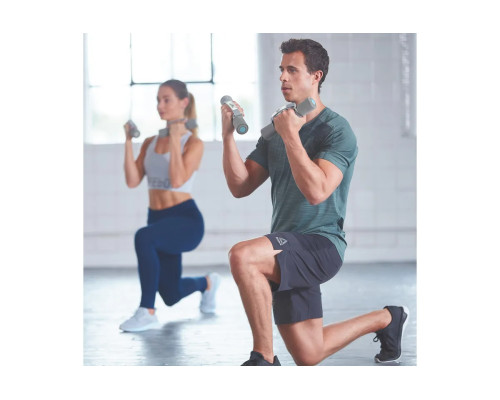Гантелі з ручками REEBOK RAWT-11062BL, 2 х 2 кг Гантелі з ручками REEBOK RAWT-11062BL, 2 х 2 кг