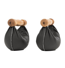 Гантелі NOHRD SwingBell Дуб 2 х 6 кг