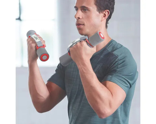 Гантелі з ручками REEBOK RAWT-11062RD, 2 x 2 кг Гантелі з ручками REEBOK RAWT-11062RD, 2 x 2 кг