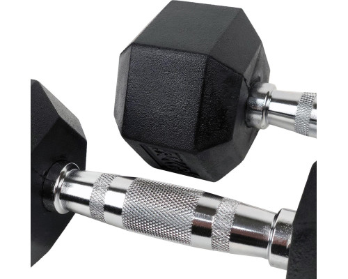 Гантель UnderFit UF45 прогумована 1 х 10 кг Гантель UnderFit UF45 прогумована 1 х 10 кг