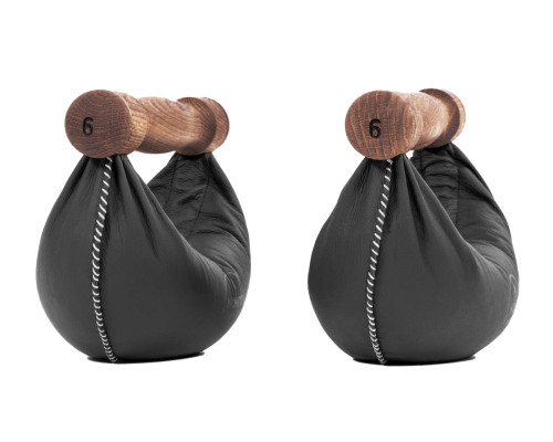 Гантелі NOHRD SwingBell Дуб Вінтаж 2 х 6 кг