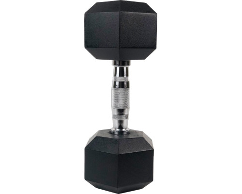 Гантель UnderFit UF53 прогумована 1 х 30 кг Гантель UnderFit UF53 прогумована 1 х 30 кг