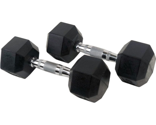 Гантель UnderFit UF53 прогумована 1 х 30 кг Гантель UnderFit UF53 прогумована 1 х 30 кг