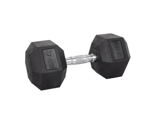 Гантель шестигранна inSPORTline Hexsteel 27,5 кг
