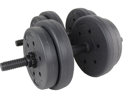 Гантелі розбірні  бітумні Eb Fit B/Box 2 х 8 кг Гантелі розбірні  бітумні Eb Fit B/Box 2 х 8 кг