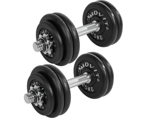 Гантелі Movit M73958 чавунні 2 x 15 кг Гантелі Movit M73958 чавунні 2 x 15 кг