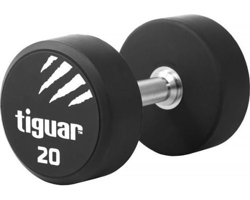Гантель Tiguar TI-WHPU0200 прогумована 1 х 20 кг Гантель Tiguar TI-WHPU0200 прогумована 1 х 20 кг