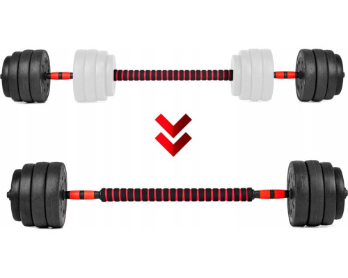 Бітумні гантелі Fit4Med 2 х 10 кг Бітумні гантелі Fit4Med 2 х 10 кг