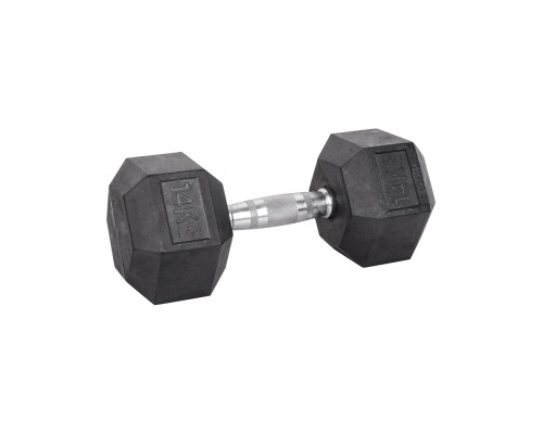 Гантель шестигранна inSPORTline Hexsteel 14 кг