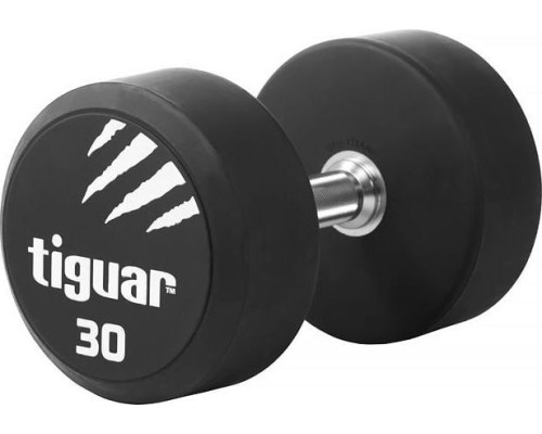 Гантель Tiguar TI-WHPU0300 прогумована 1 х 30 кг Гантель Tiguar TI-WHPU0300 прогумована 1 х 30 кг