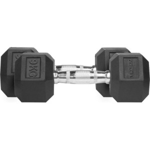 Шестигранні гантелі Thorn+Fit + FIT HEX 2x9 кг