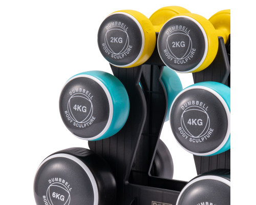 Гантелі вінілові Body Sculpture BW 108DT, 24 кг Гантелі вінілові Body Sculpture BW 108DT, 24 кг