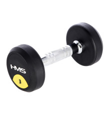 Гантеля HG PRO 3 KG HMS - чорна 