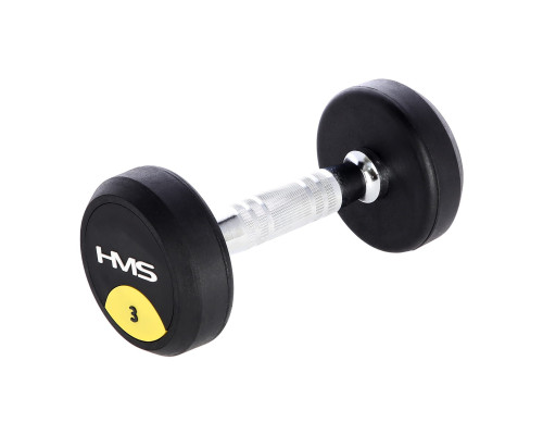Гантеля HG PRO 3 KG HMS - чорна Гантеля HG PRO 3 KG HMS - чорна