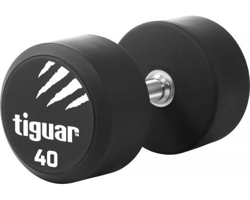 Гантель Tiguar TI-WHPU0400 прогумована 1 х 40 кг Гантель Tiguar TI-WHPU0400 прогумована 1 х 40 кг