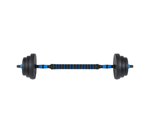 Гантелі розбірні бітумні THUNDER GYM-02 зі з'єднувачем для штанги, 2 x 10 кг