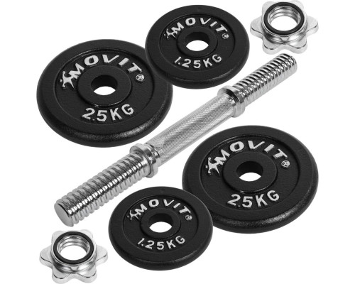 Чавунна гантель Movit 1 х 10 кг Чавунна гантель Movit 1 х 10 кг