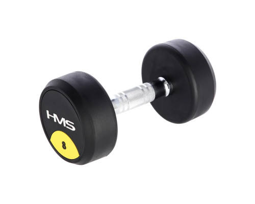 Гантель прогумована HMS HG PRO, 8 кг