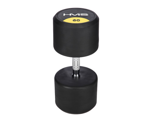 Гантель прогумована HMS HG PRO, 60 кг