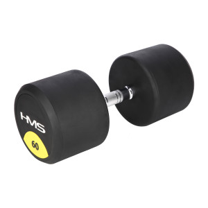 Гантель прогумована HMS HG PRO, 60 кг