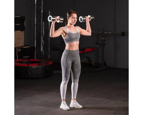 Гантелі сталеві HMS CHD03, 2 х 3 кг Гантелі сталеві HMS CHD03, 2 х 3 кг