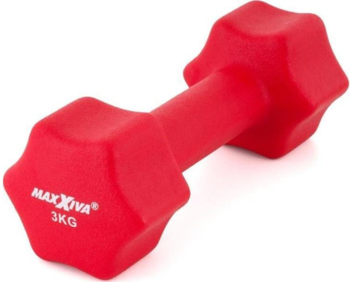 Гантелі Maxxiva D84987 неопренові 2 x 3 кг Гантелі Maxxiva D84987 неопренові 2 x 3 кг