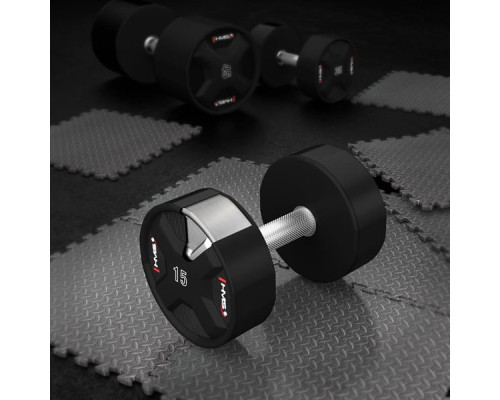 Гантель сталева HMS HPC, 15 кг