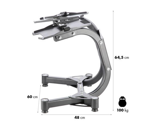 Набір регульованих гантелей HMS SR52 + стійка STR10