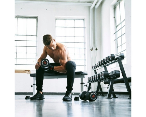 Гантелі прогумовані Gorilla Sports 101088-00008-0029 2 x 12.5 кг