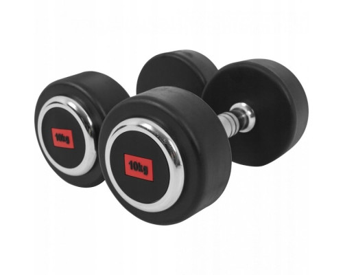 Гантелі прогумовані Gorilla Sports 101088-00008-0029 2 x 12.5 кг