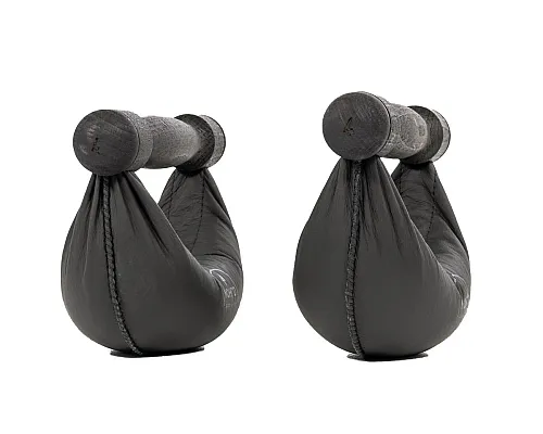 Гантелі NOHRD SwingBell Чорний Бук 2 х 4 кг