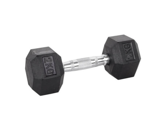 Гантель шестигранна inSPORTline Hexsteel 2 кг