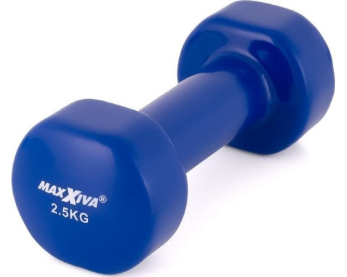 Гантелі Maxxiva D85015 вінілові 2 x 2,5 кг Гантелі Maxxiva D85015 вінілові 2 x 2,5 кг