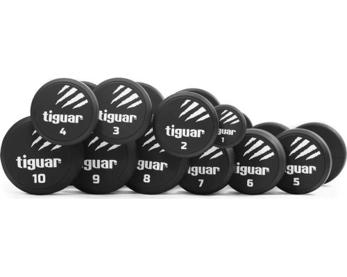 Гантелі Tiguar TI-WH0002 прогумовані 10x Гантелі Tiguar TI-WH0002 прогумовані 10x