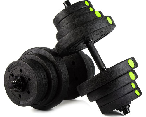 Гантелі розбірні бітумні Zipro 2 х 20 кг