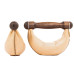Гантелі NOHRD SwingBell Горіх 2 х 6 кг