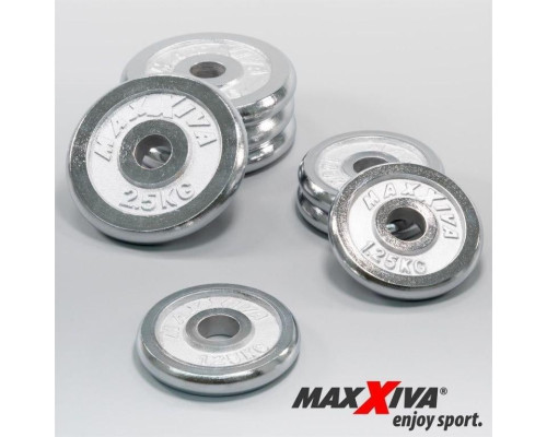 Гантелі Maxxiva D83768 хромовані 2 x 10 кг Гантелі Maxxiva D83768 хромовані 2 x 10 кг