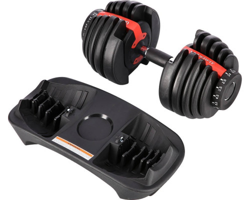 Регульована система гантелей UNDERFIT 24 кг Регульована система гантелей UNDERFIT 24 кг