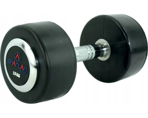 Гантель прогумована Spartan 1671, 15 кг