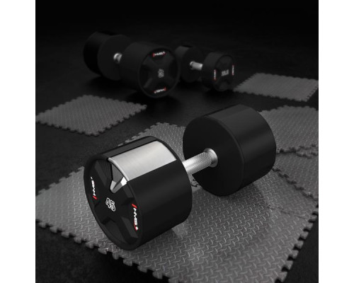 Гантель сталева HMS HPC, 45 кг