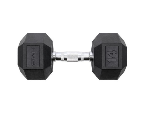Гантелі HMS HEX PRO 14 кг Гантелі HMS HEX PRO 14 кг