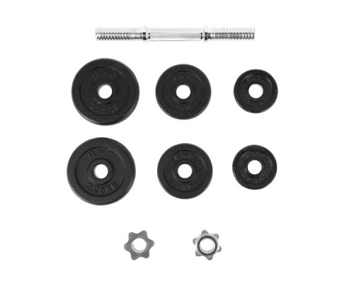 Гантель розбірна чавунна HMS SG03, 10 кг Гантель розбірна чавунна HMS SG03, 10 кг