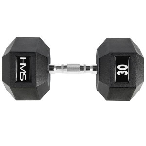 Гантель шестигранна HMS HEX PRO, 30 кг