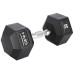 Гантель шестигранна HMS HEX PRO, 30 кг